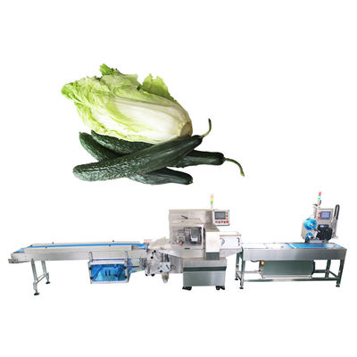Type automatique machine d'oreiller d'emballage végétale de pomme de terre